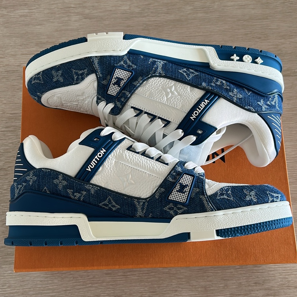 Louis Vuitton LV Trainer blue - Picture 2 of 5